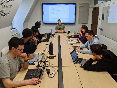 Blue CoLab team working together